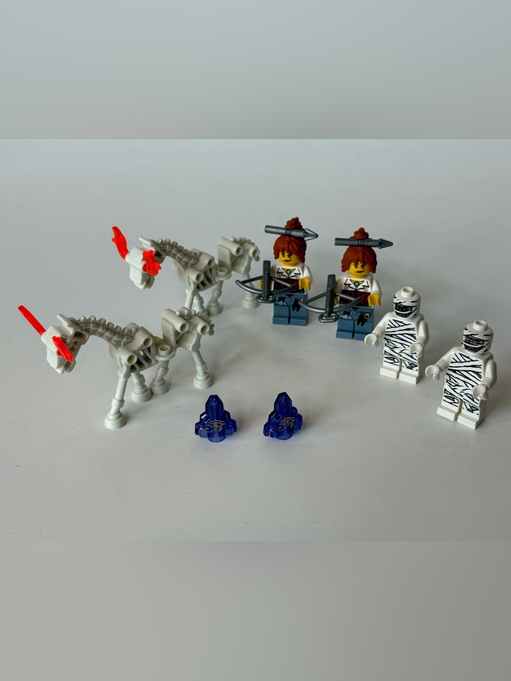 Lego Monster Fighters 9462 The Mummy Minifigures Lot Of 6